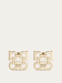 Four Gancini earrings