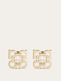 Four Gancini earrings