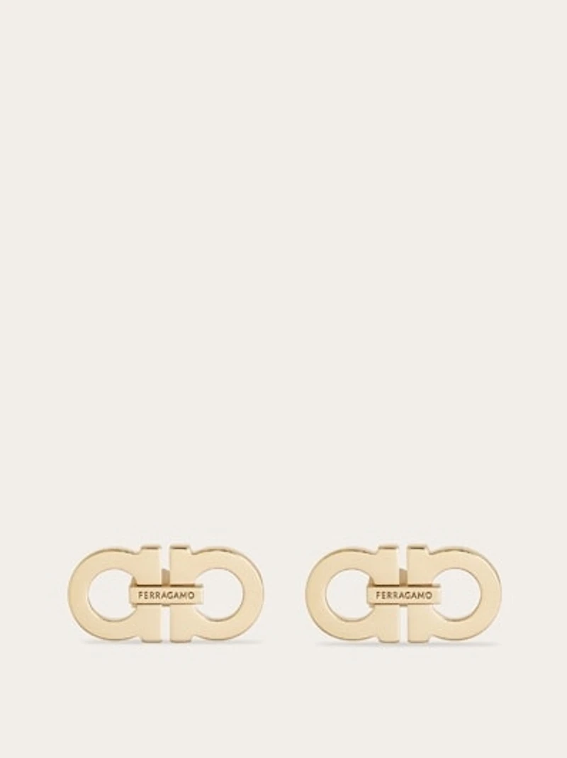 Double Gancini earrings