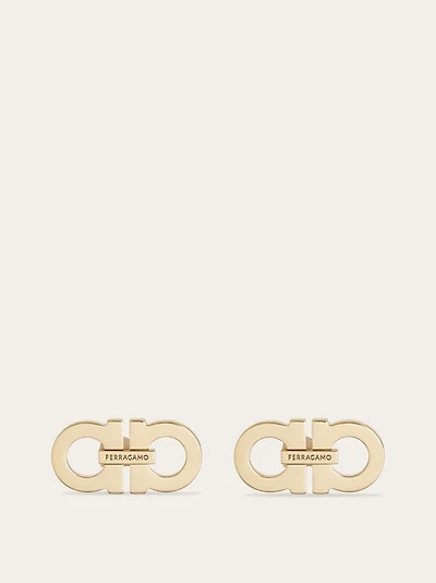 Double Gancini earrings