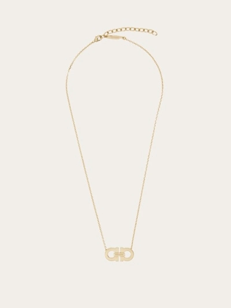 Gancini pendant necklace