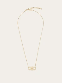 Gancini pendant necklace