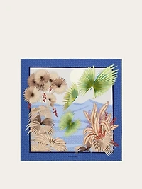 Dure print silk scarf