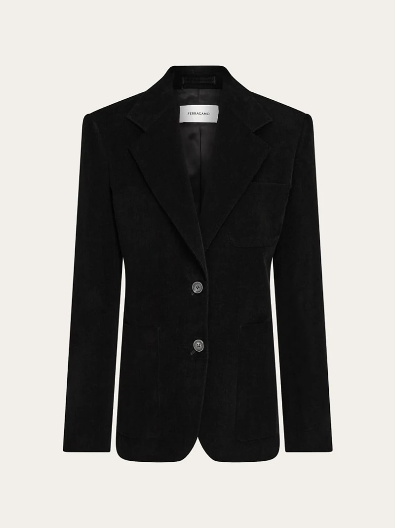 Corduroy blazer