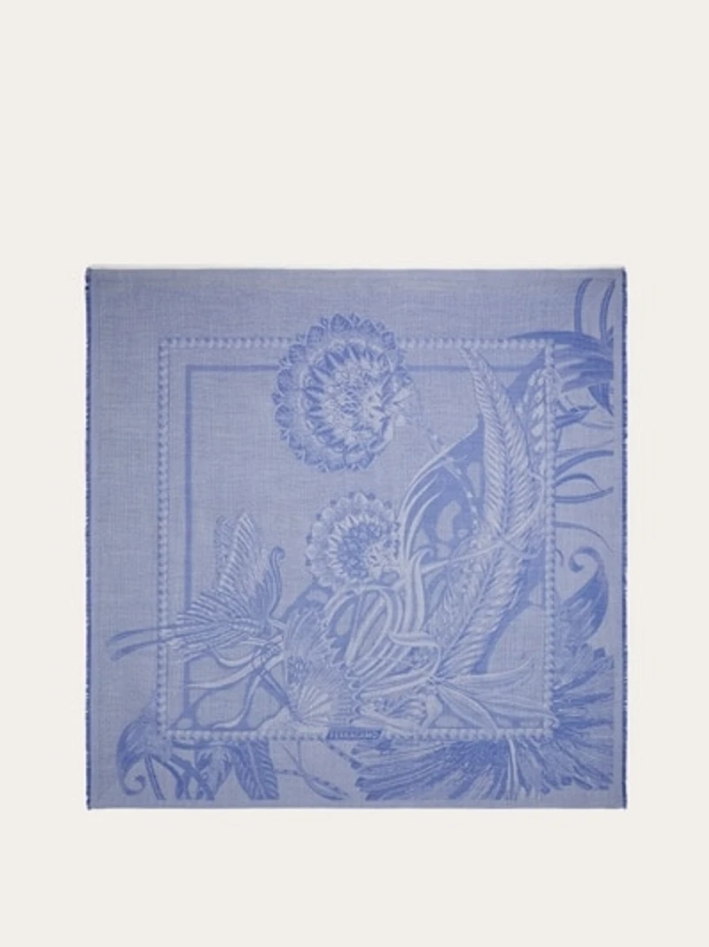 Silk and cashmere stole