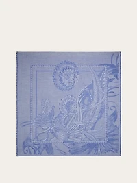 Silk and cashmere stole