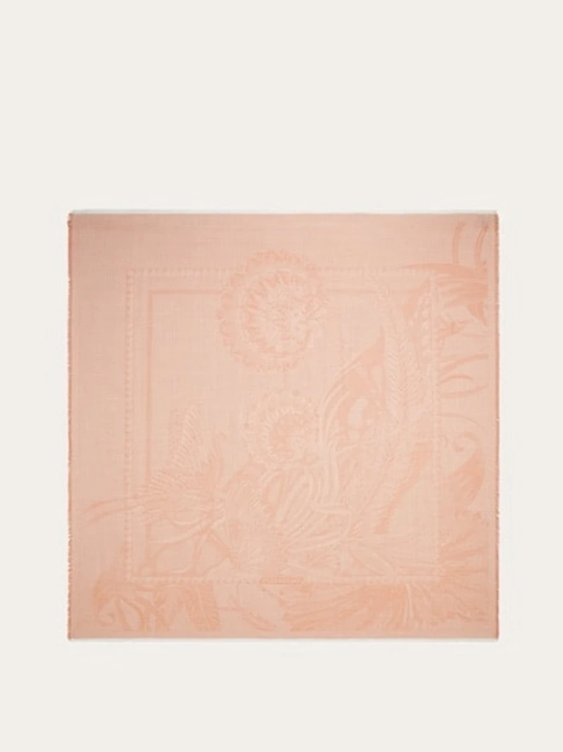 Silk and cashmere stole