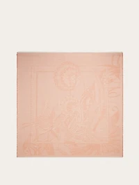 Silk and cashmere stole