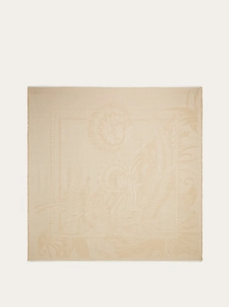 Silk and cashmere stole