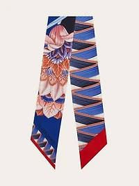 Giada print silk mini bandeau