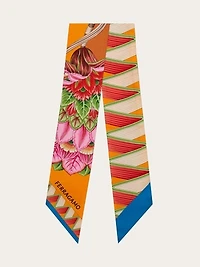 Giada print silk mini bandeau