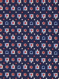Turtle print silk tie