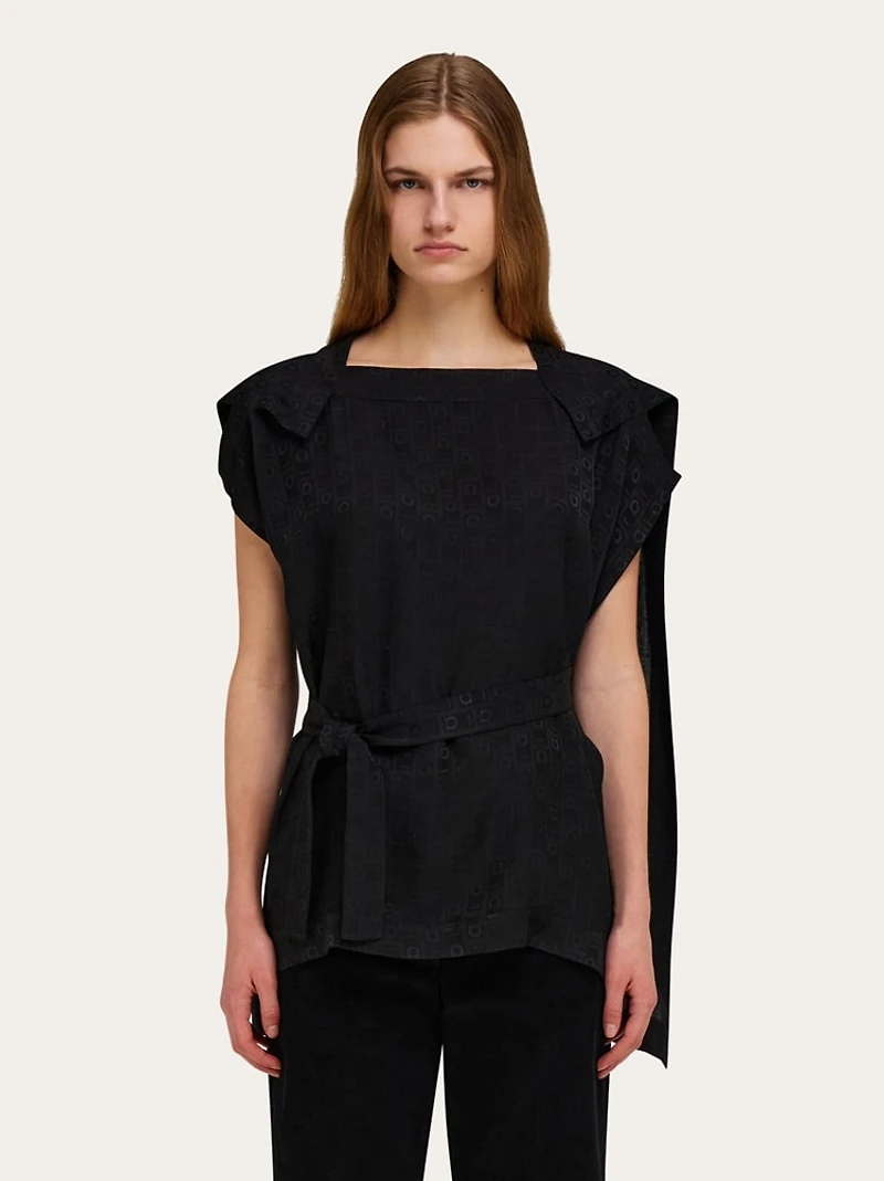 Ferragamo Monogram blouse