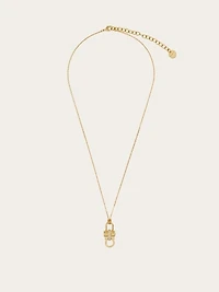 Padlock pendant necklace