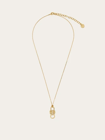 Padlock pendant necklace