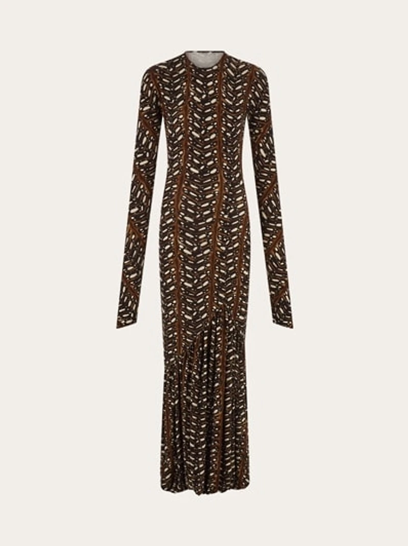 Longline stretch dress