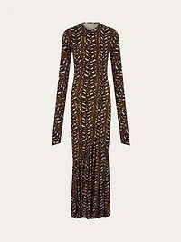 Longline stretch dress