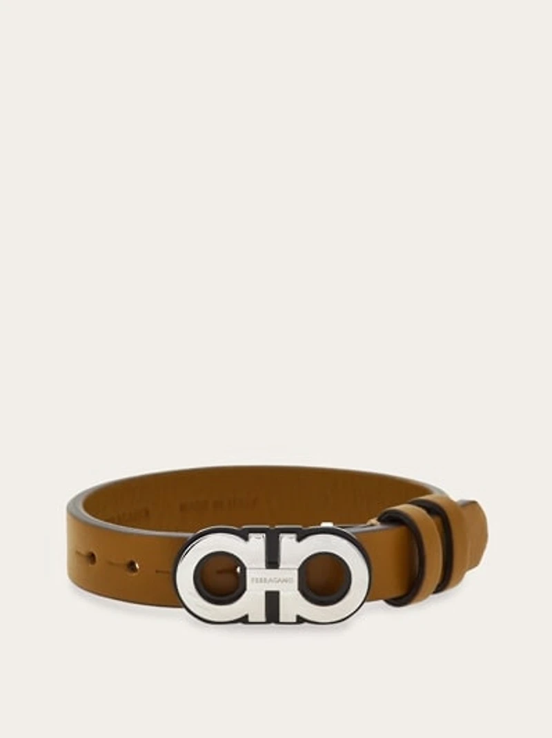 Double Gancini bracelet