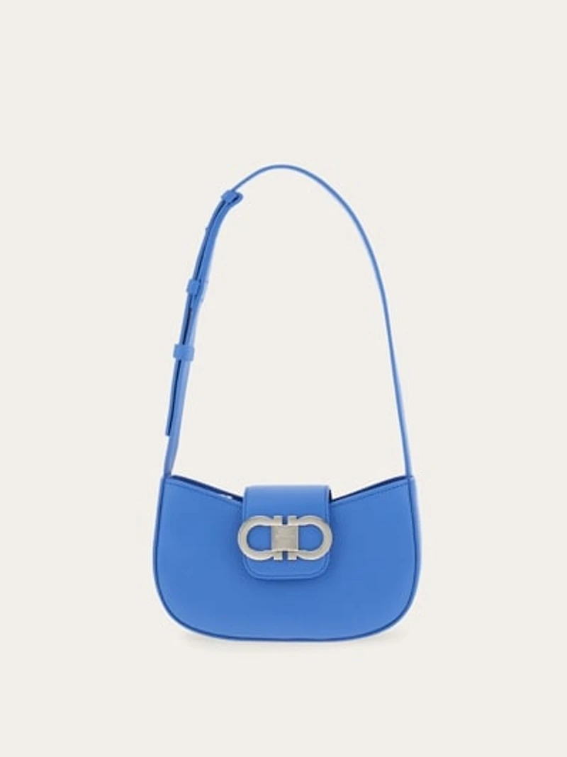Double Gancini mini bag