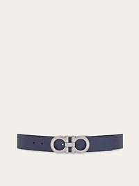 Reversible and adjustable Gancini belt