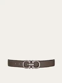 Reversible and adjustable Gancini belt