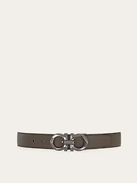 Reversible and adjustable Gancini belt