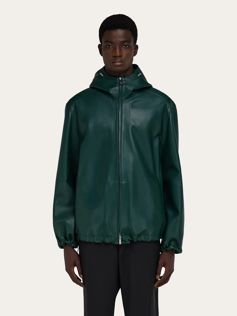 Nappa leather jacket