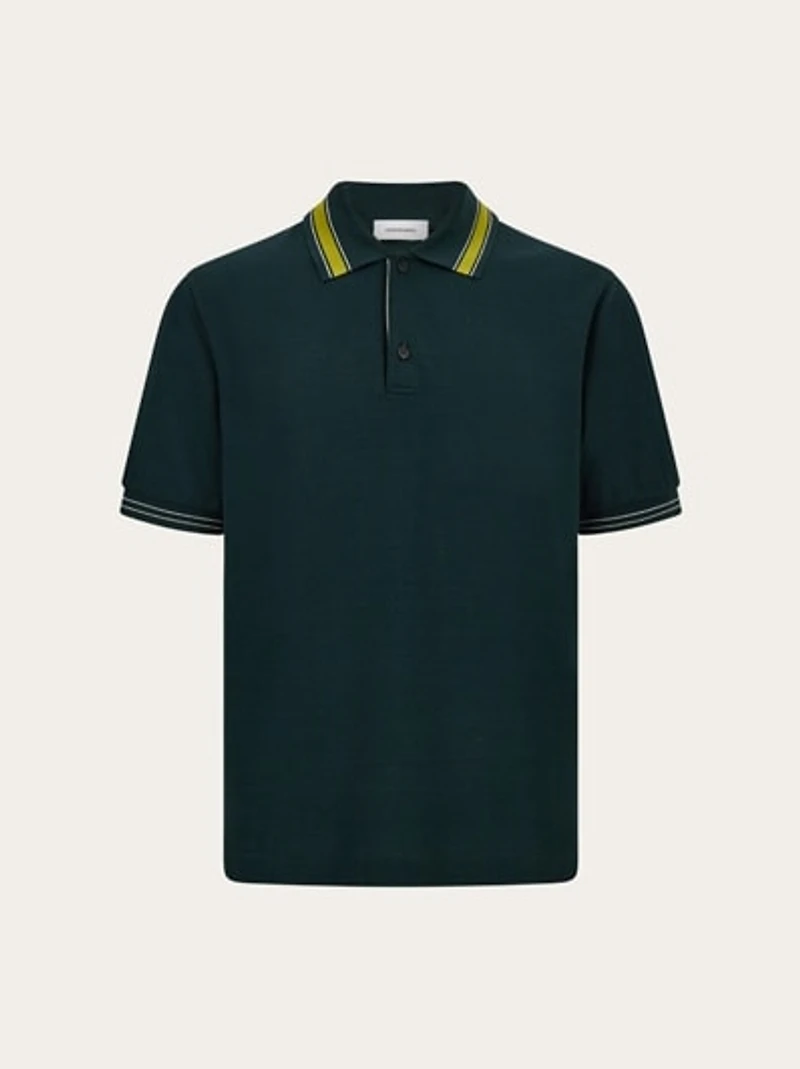 Short sleeve polo shirt