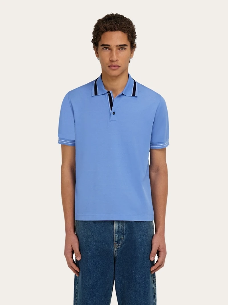Short sleeve polo shirt