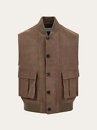 Nubuck gilet