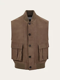 Nubuck gilet
