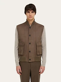 Nubuck gilet