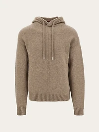 Hooded knit