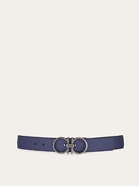 Reversible and adjustable Gancini belt