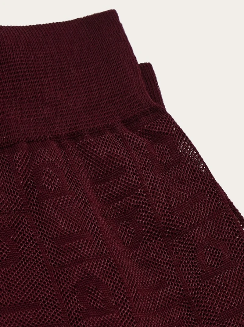 Ferragamo Monogram ankle socks