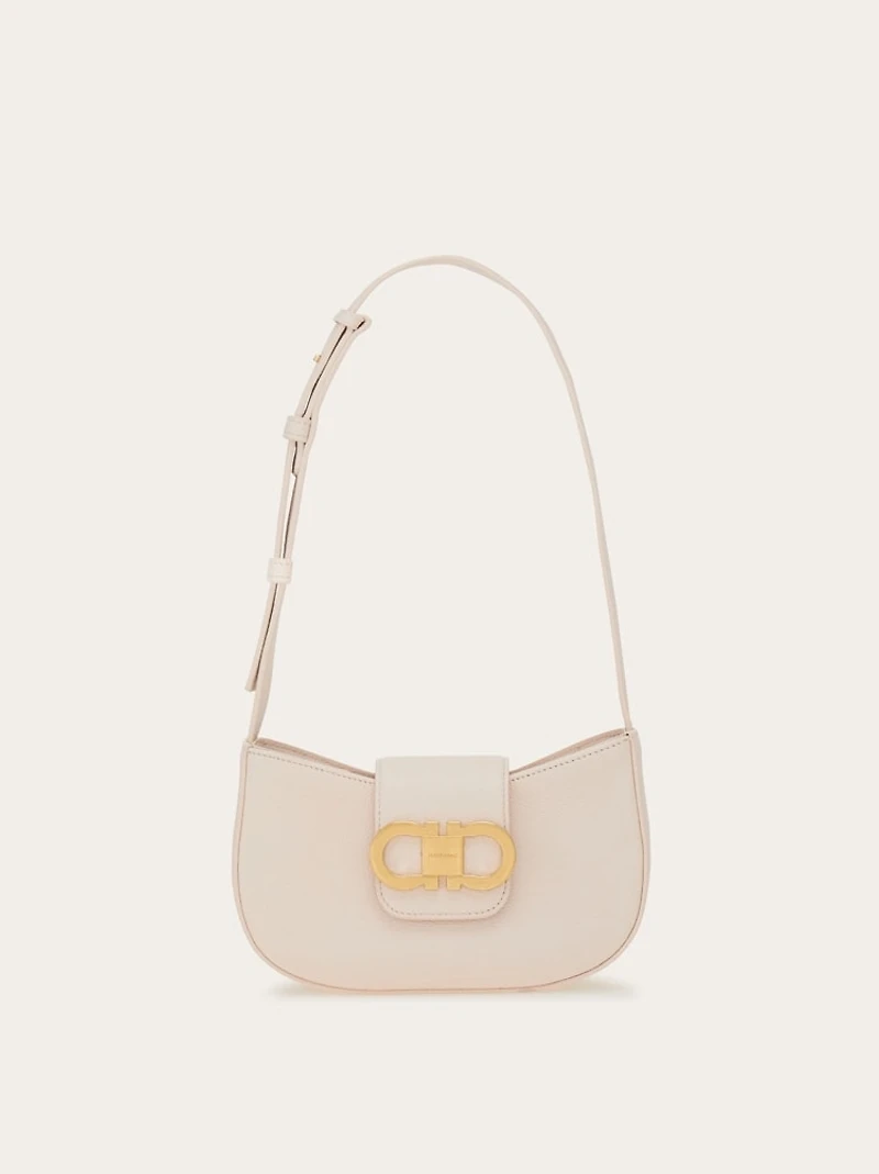Double Gancini mini bag