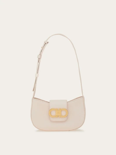 Double Gancini mini bag