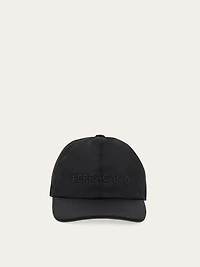 Baseball cap with embroidered logo