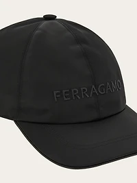 Baseball cap with embroidered logo