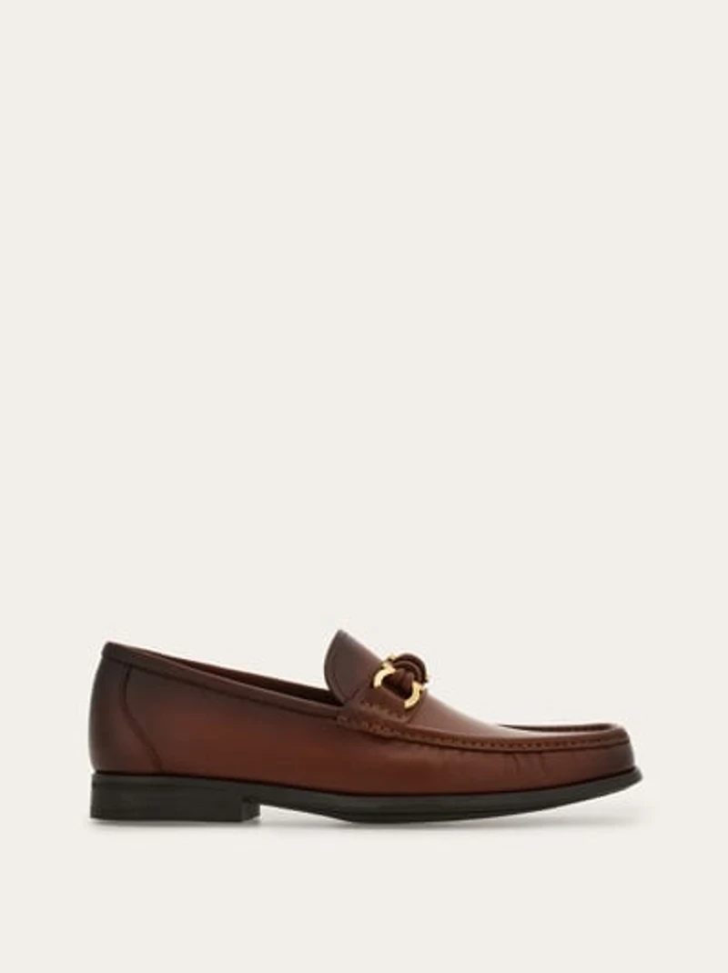 Gancini buckle loafer