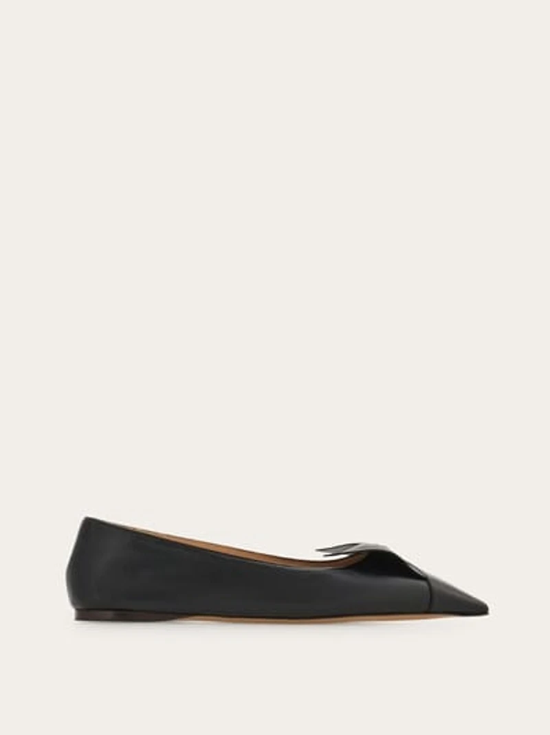 Soft bow ballet flat