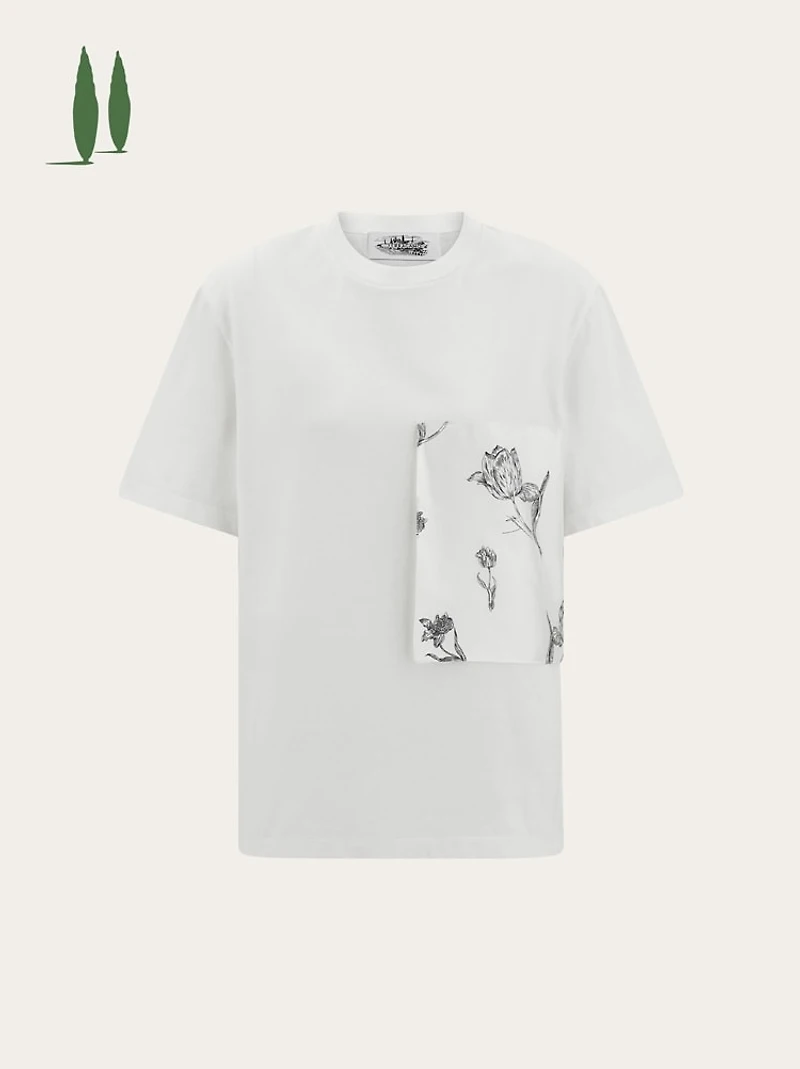 T-shirt with pocket detail