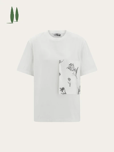 T-shirt with pocket detail