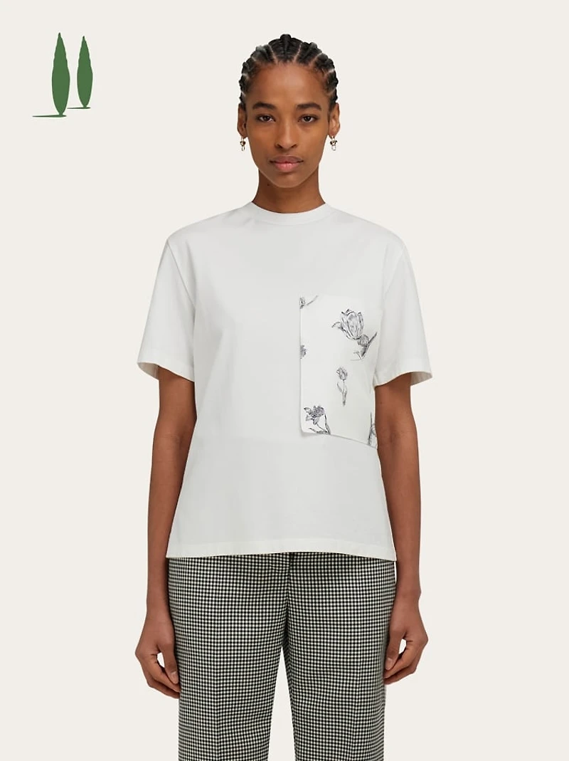 T-shirt with pocket detail