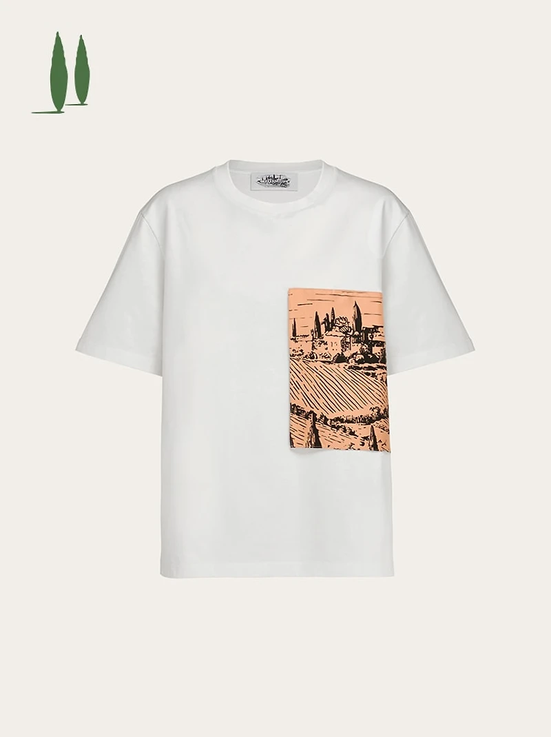 T-shirt with pocket detail