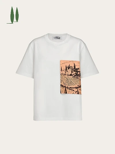 T-shirt with pocket detail