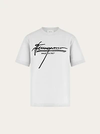 T-shirt with signature detail