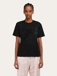 T-shirt with signature detail