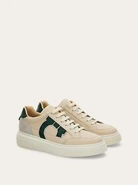 Low-top sneaker with Gancini detail