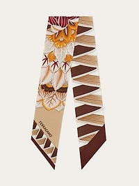 Giada print silk mini bandeau